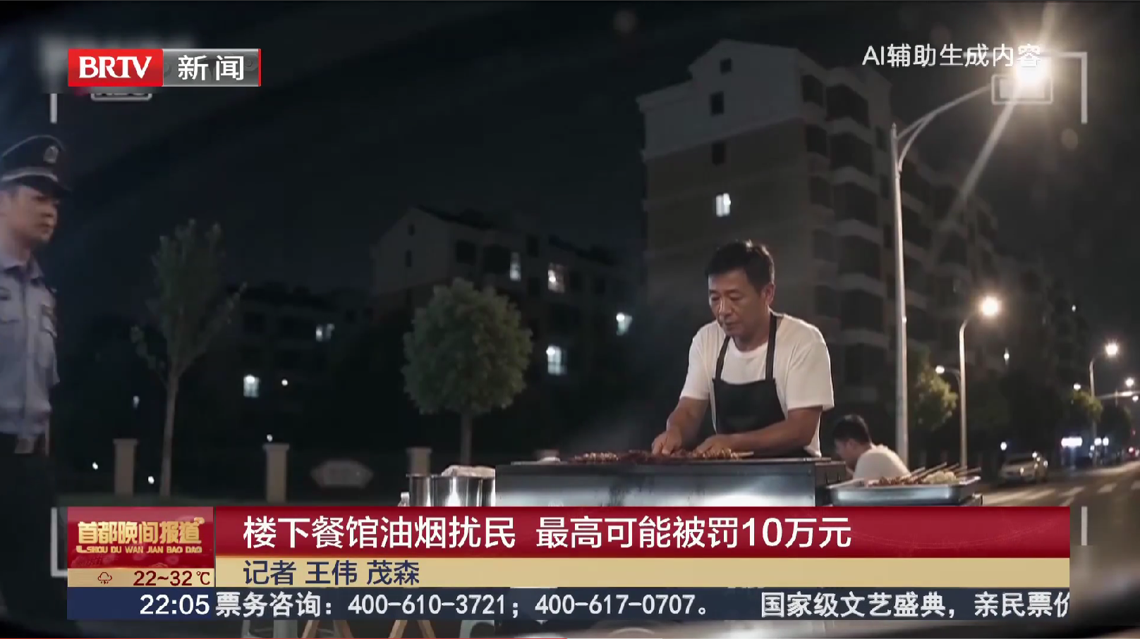 【首都晚间报道】楼下餐馆油烟扰民 最高可能被罚10万元